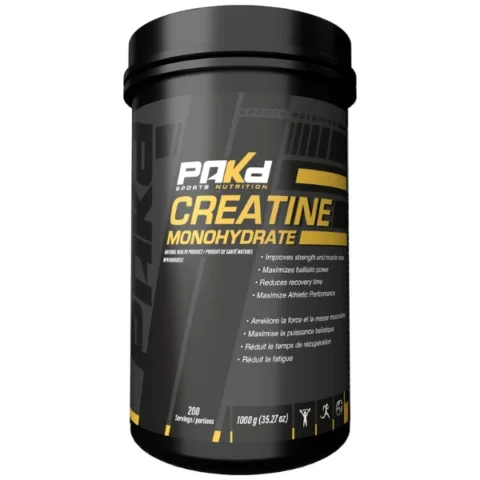 Pakd Nutrition Creatine 1000g
