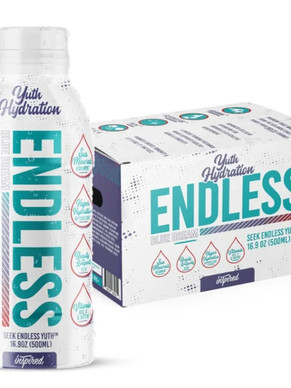 Inspired Endless Hydration Drink Case 12/bottles