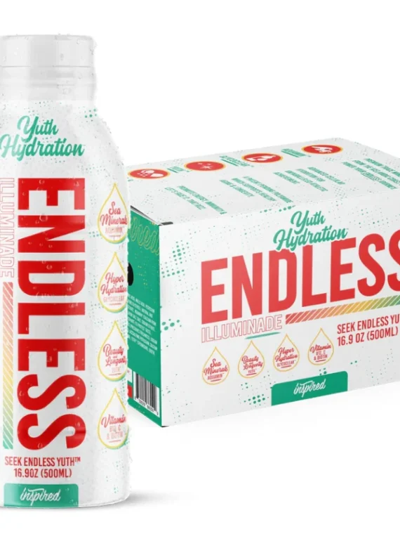 Inspired Endless Hydration Drink Case 12/bottles