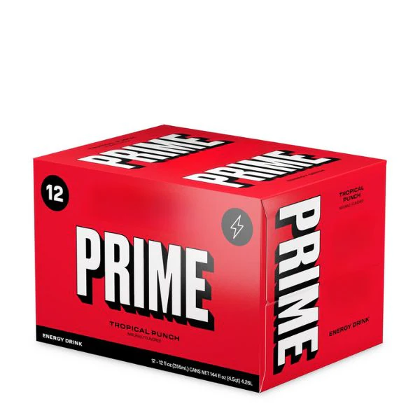 Prime Energy Drink Case 12/cans